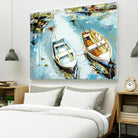 Belong together by Nathan Neven on GIANT ART - orange nautical