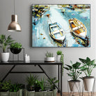 Belong together by Nathan Neven on GIANT ART - orange nautical