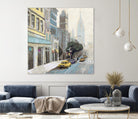 New York by Rick Novak on GIANT ART - blue city scene