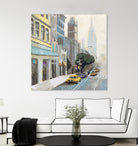 New York by Rick Novak on GIANT ART - blue city scene
