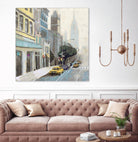 New York by Rick Novak on GIANT ART - blue city scene