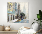 New York by Rick Novak on GIANT ART - blue city scene
