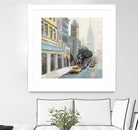 New York by Rick Novak on GIANT ART - blue city scene