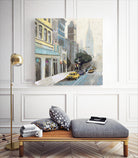 New York by Rick Novak on GIANT ART - blue city scene