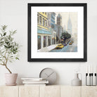 New York by Rick Novak on GIANT ART - blue city scene