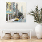 New York by Rick Novak on GIANT ART - blue city scene