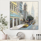 New York by Rick Novak on GIANT ART - blue city scene