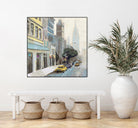 New York by Rick Novak on GIANT ART - blue city scene