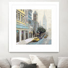 New York by Rick Novak on GIANT ART - blue city scene