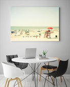 Sunbathers I by Olivia Joy on GIANT ART - beige costal beach
