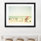 Sunbathers I by Olivia Joy on GIANT ART - beige costal beach