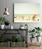 Sunbathers I by Olivia Joy on GIANT ART - beige costal beach