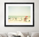 Sunbathers I by Olivia Joy on GIANT ART - beige costal beach