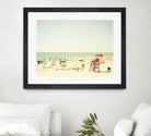 Sunbathers I by Olivia Joy on GIANT ART - beige costal beach