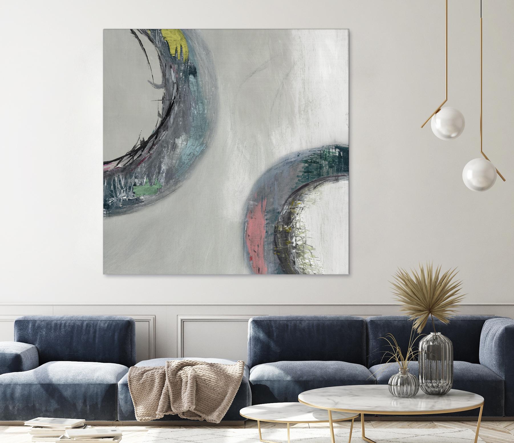 Follow I by Pamela Ozery on GIANT ART - black abstract