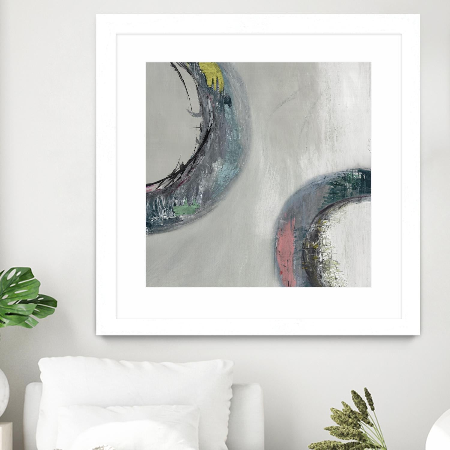 Follow I by Pamela Ozery on GIANT ART - black abstract