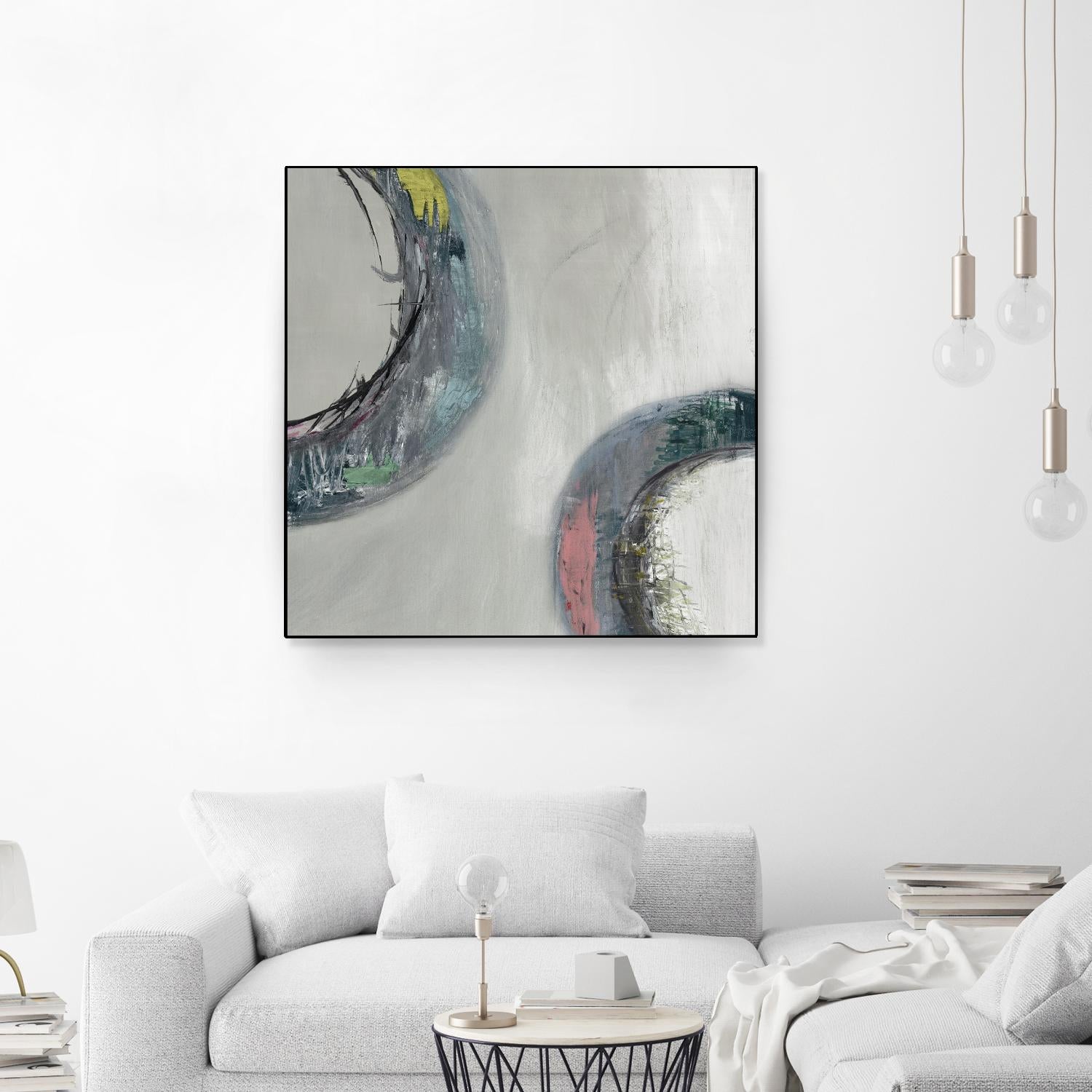 Follow I by Pamela Ozery on GIANT ART - black abstract