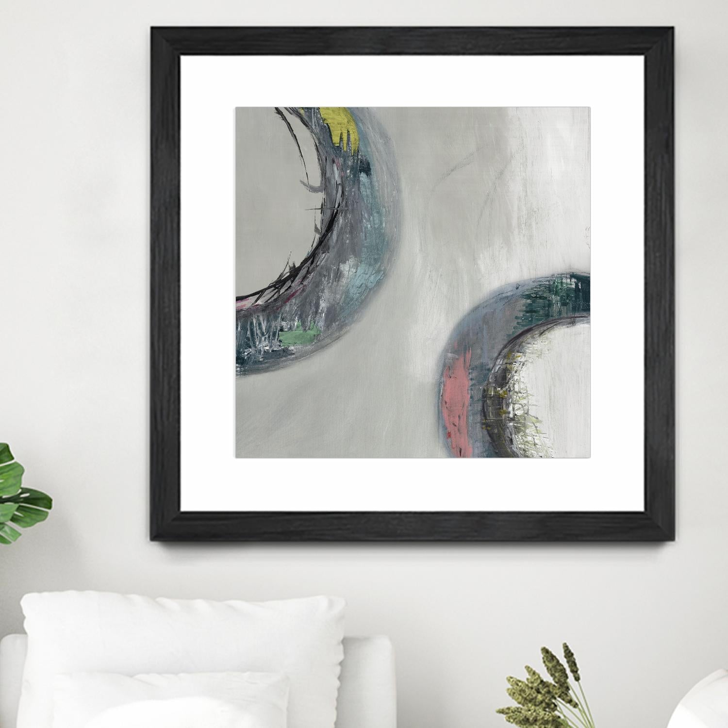 Follow I by Pamela Ozery on GIANT ART - black abstract