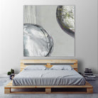 Follow II by Pamela Ozery on GIANT ART - white abstract