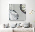 Follow II by Pamela Ozery on GIANT ART - white abstract