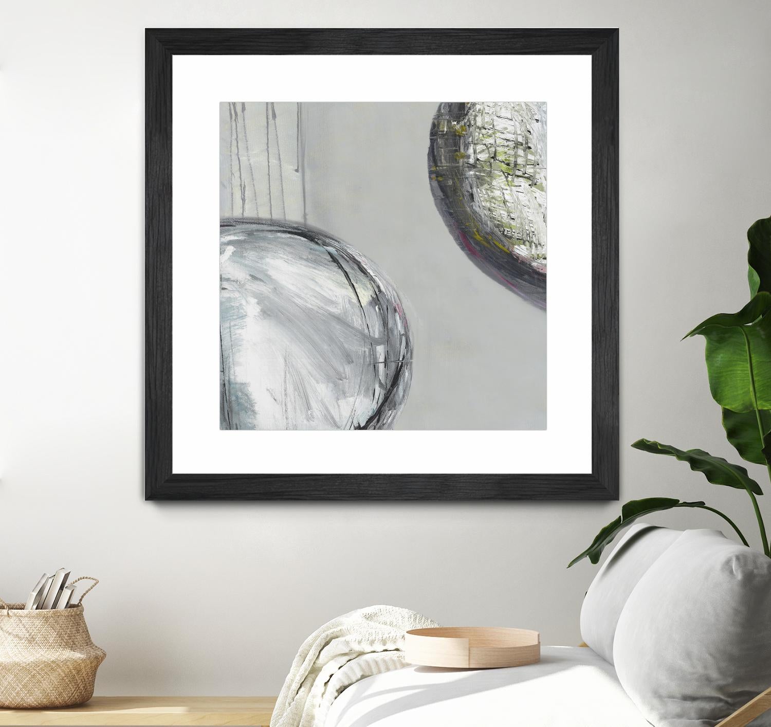 Follow II by Pamela Ozery on GIANT ART - white abstract