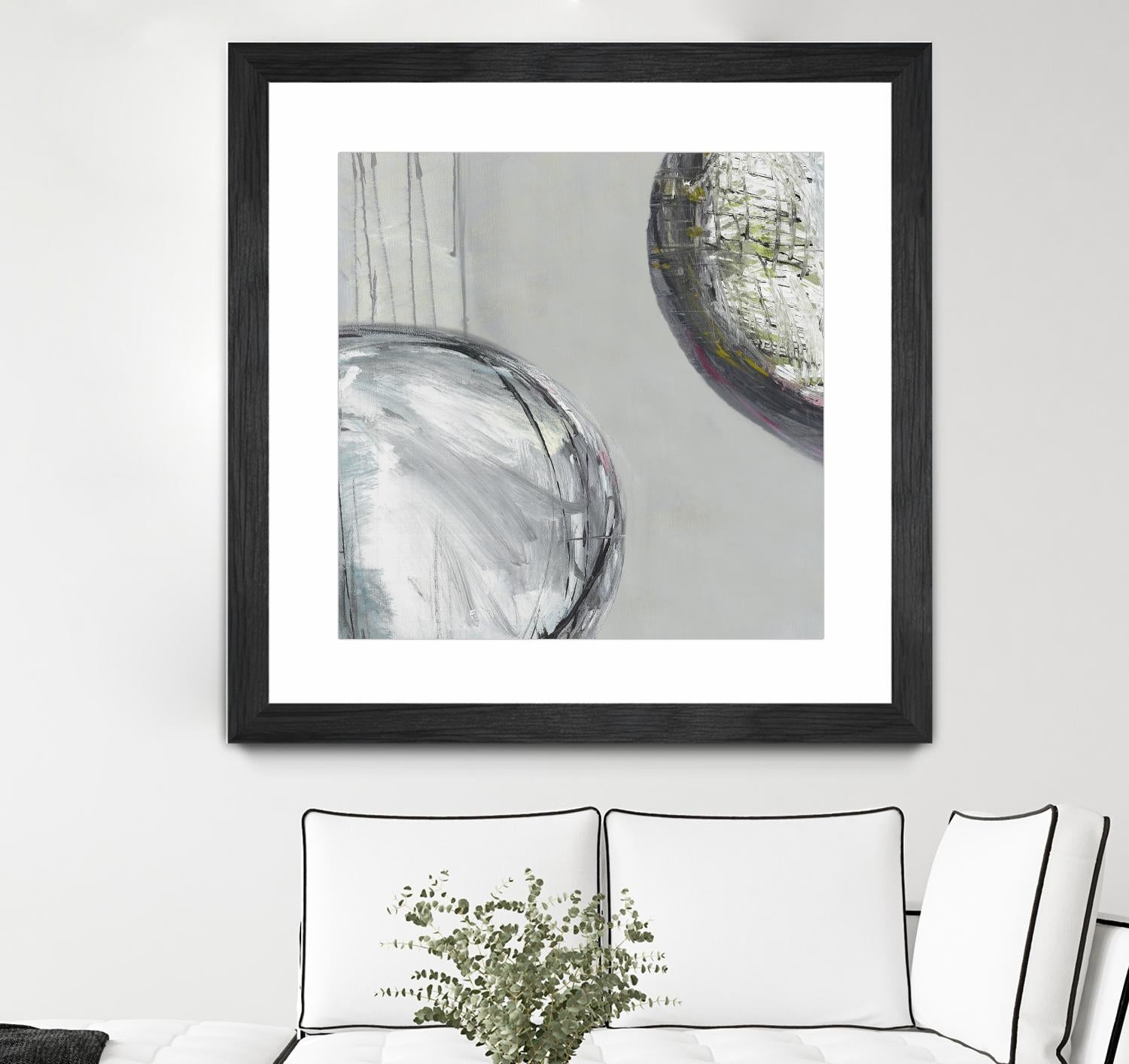 Follow II by Pamela Ozery on GIANT ART - white abstract