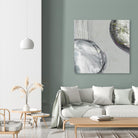 Follow II by Pamela Ozery on GIANT ART - white abstract