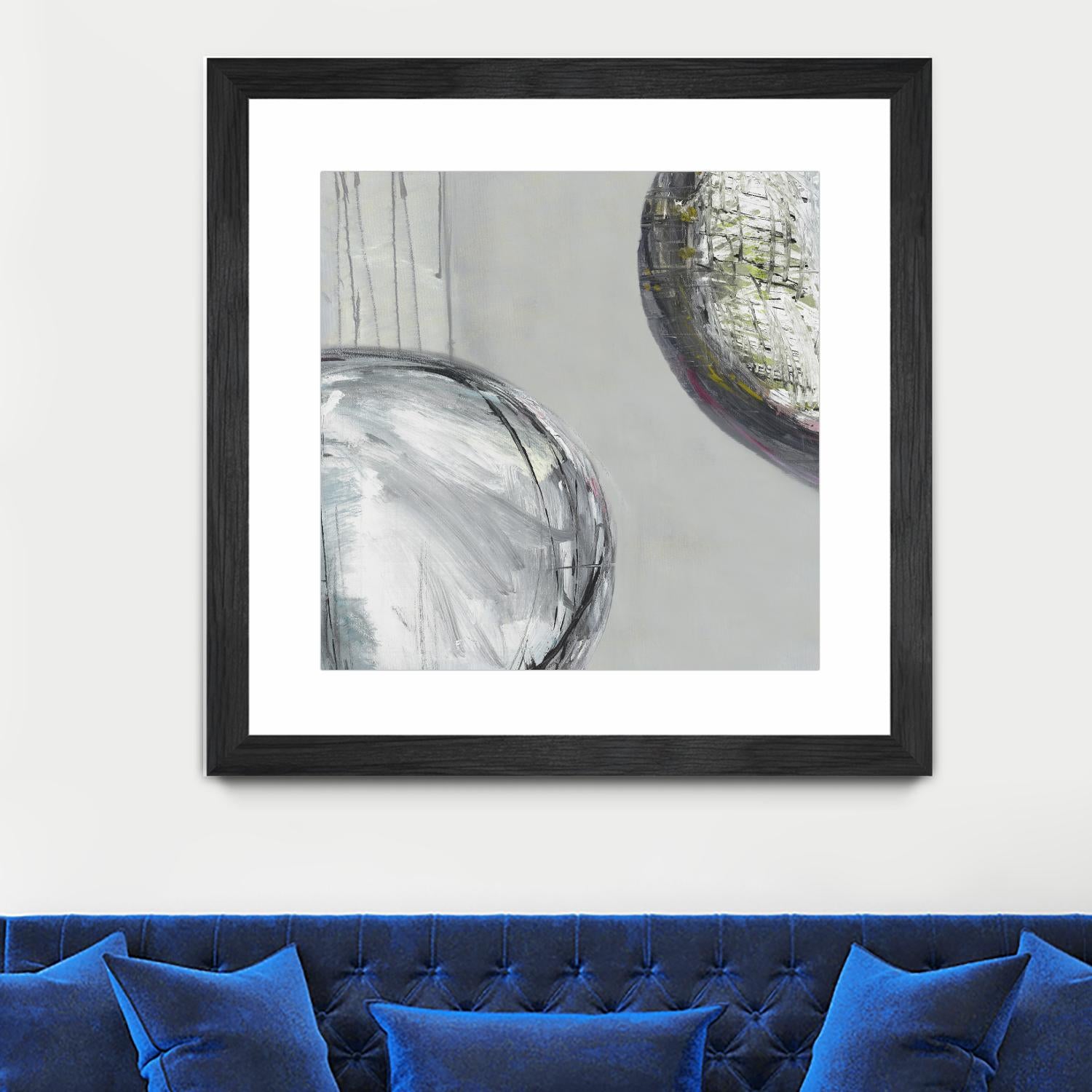 Follow II by Pamela Ozery on GIANT ART - white abstract