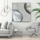 Follow II by Pamela Ozery on GIANT ART - white abstract