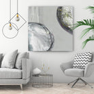 Follow II by Pamela Ozery on GIANT ART - white abstract