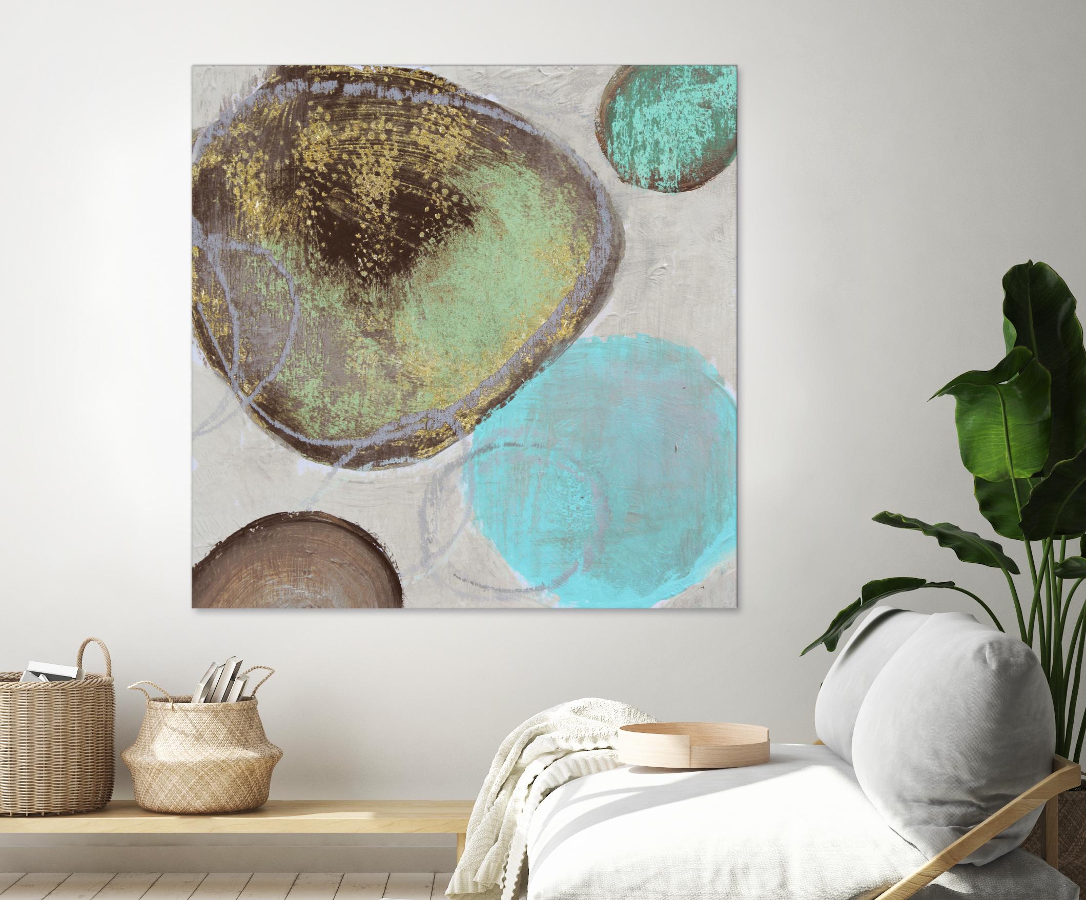 Moonlight II by Irena Orlov on GIANT ART - blue abstract