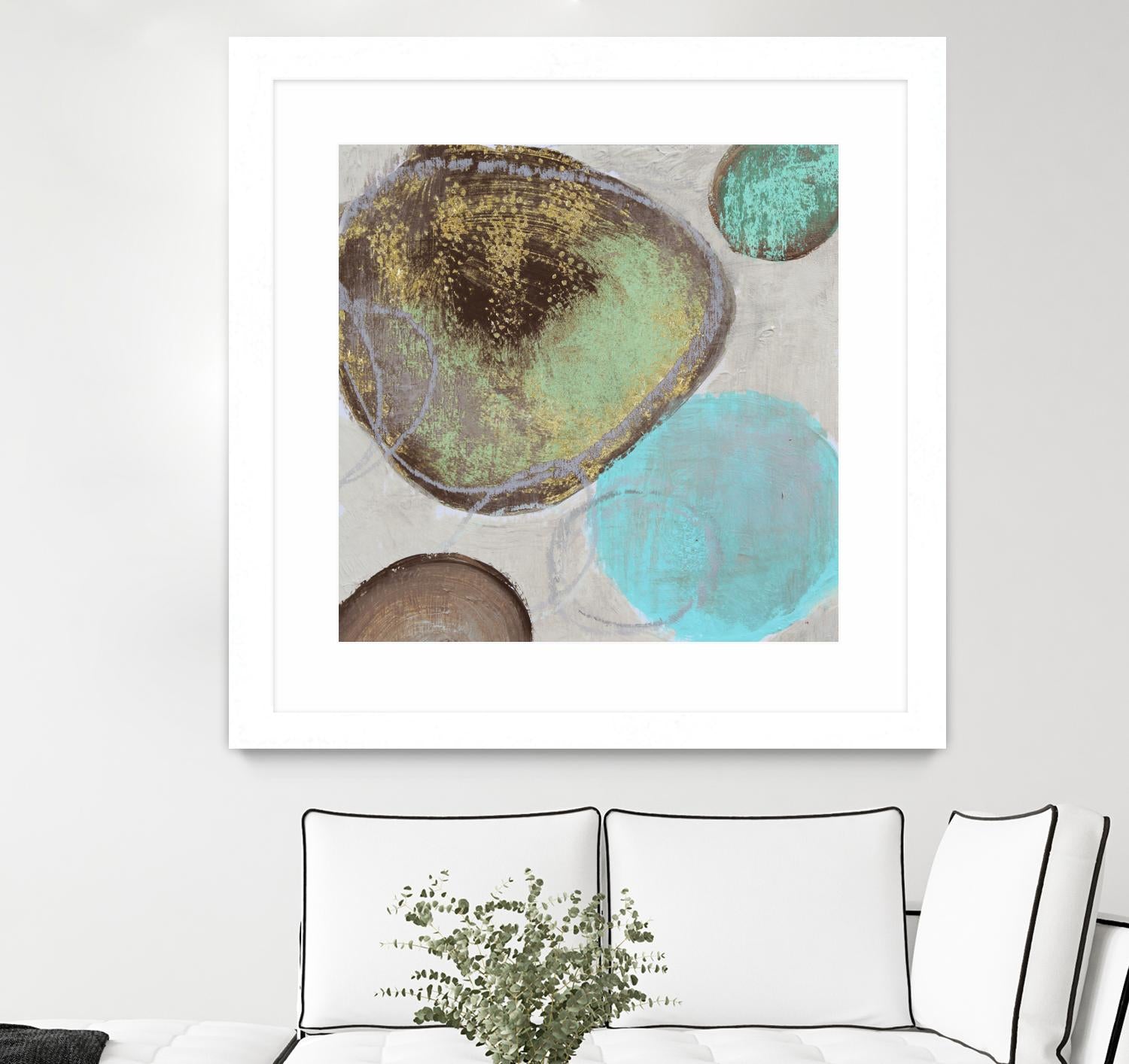 Moonlight II by Irena Orlov on GIANT ART - blue abstract