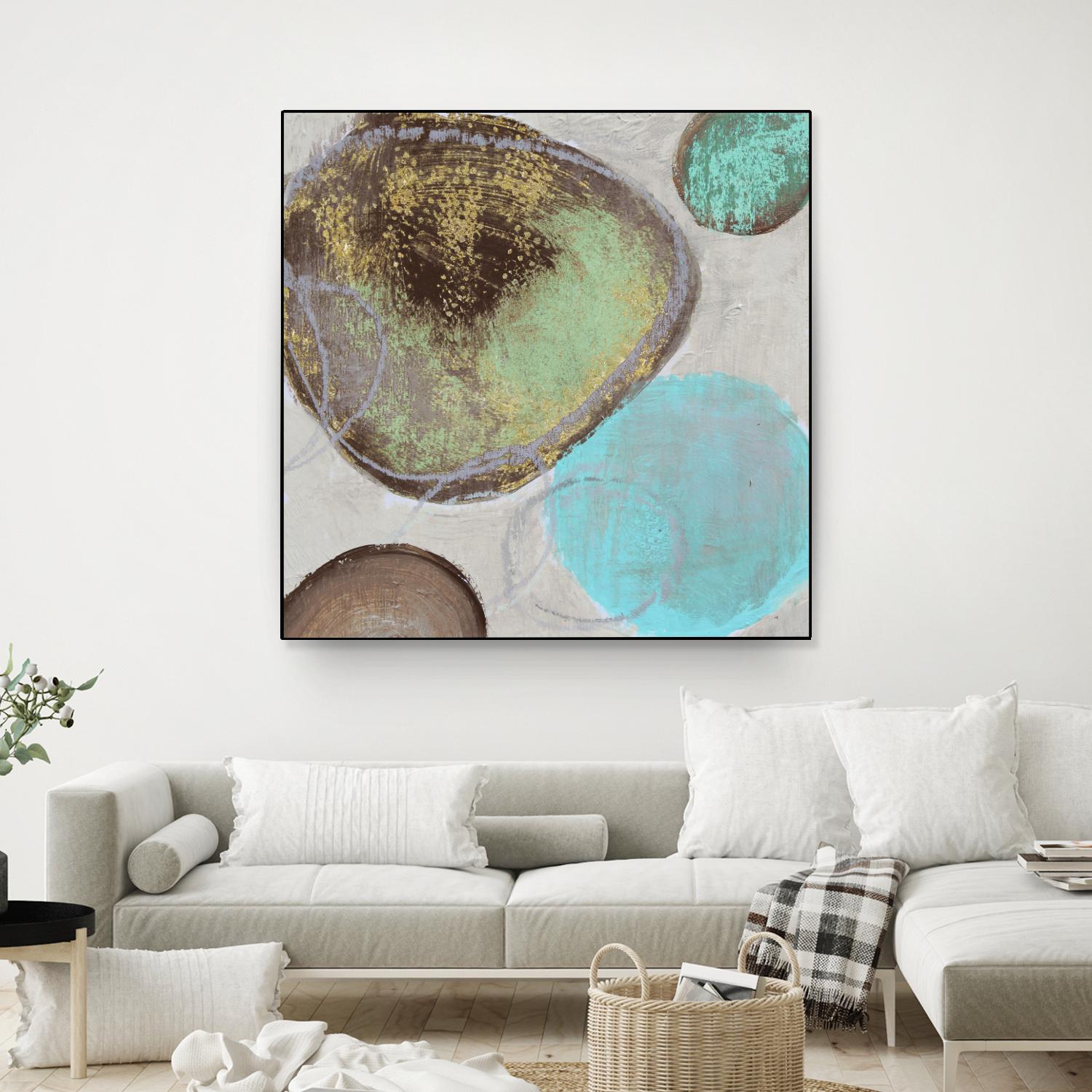 Moonlight II by Irena Orlov on GIANT ART - blue abstract