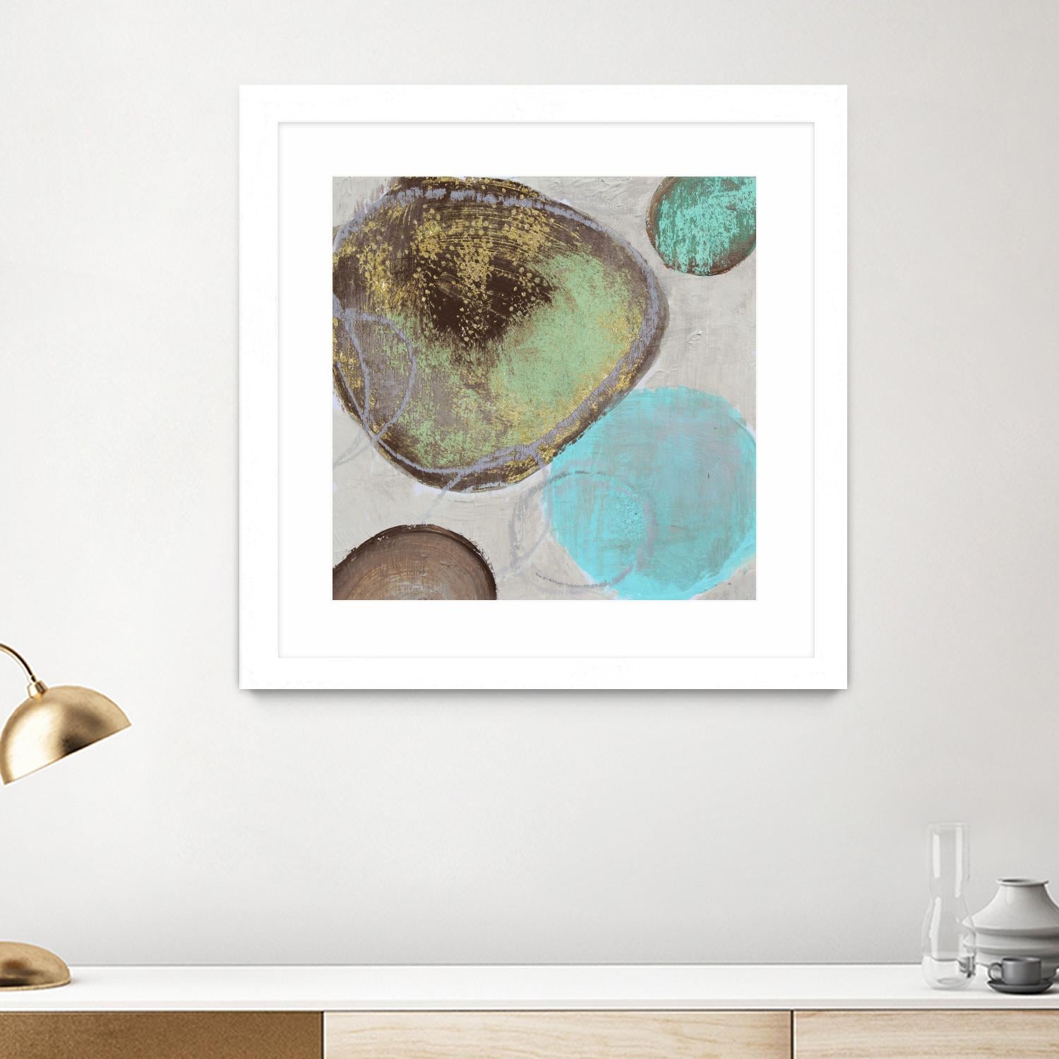 Moonlight II by Irena Orlov on GIANT ART - blue abstract