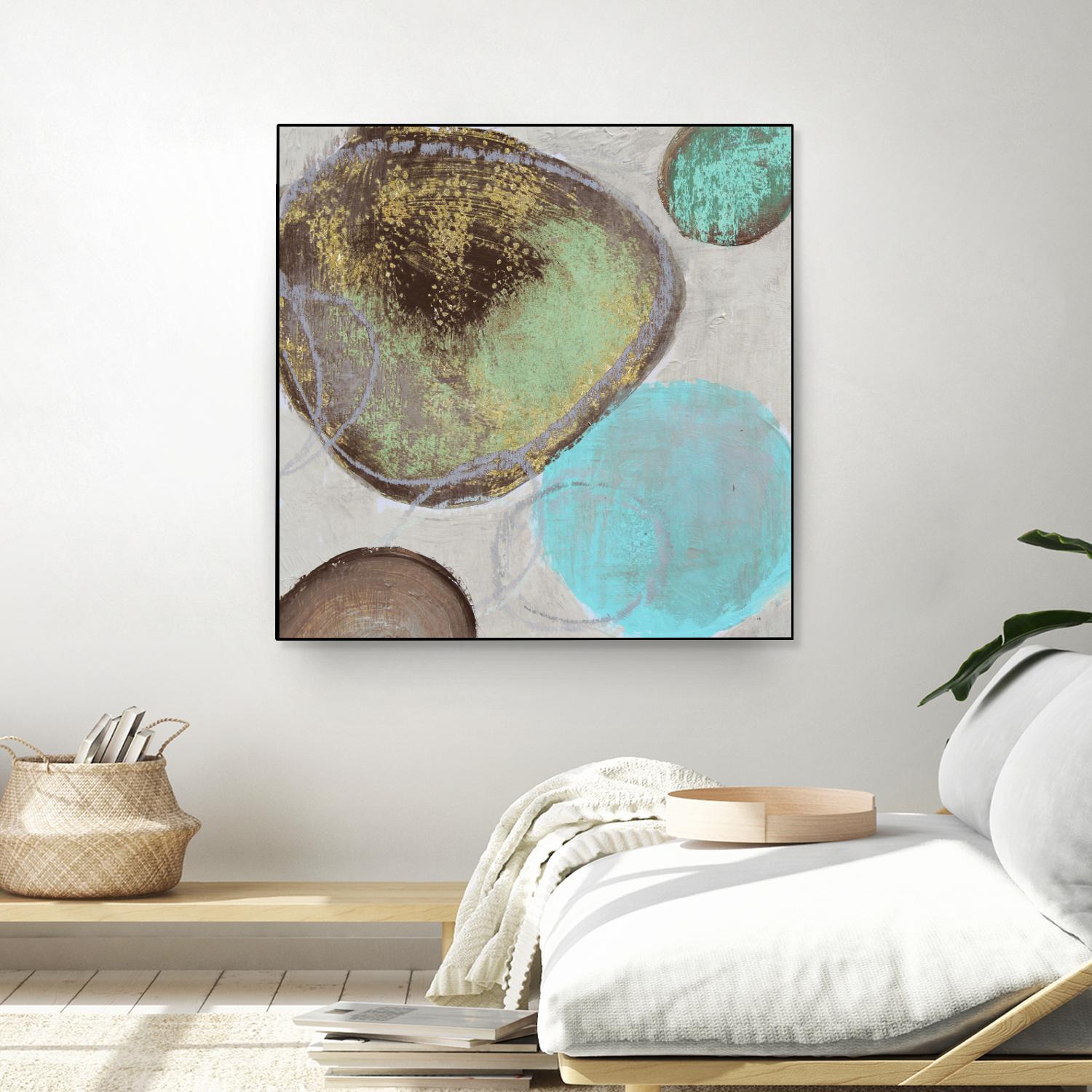 Moonlight II by Irena Orlov on GIANT ART - blue abstract