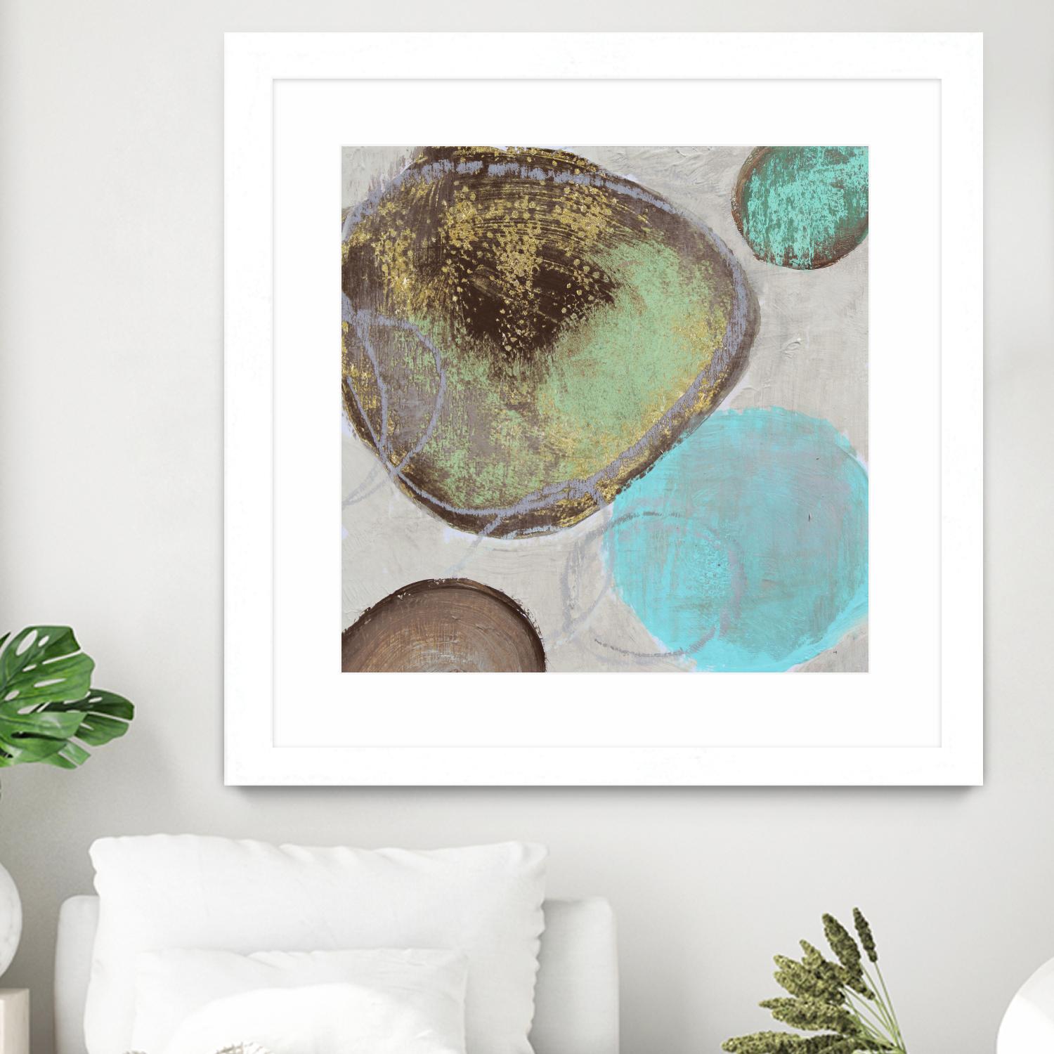 Moonlight II by Irena Orlov on GIANT ART - blue abstract