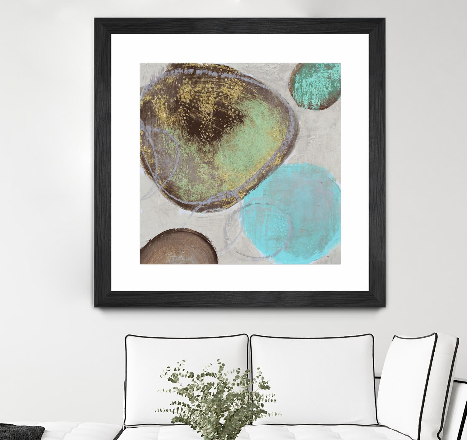 Moonlight II by Irena Orlov on GIANT ART - blue abstract