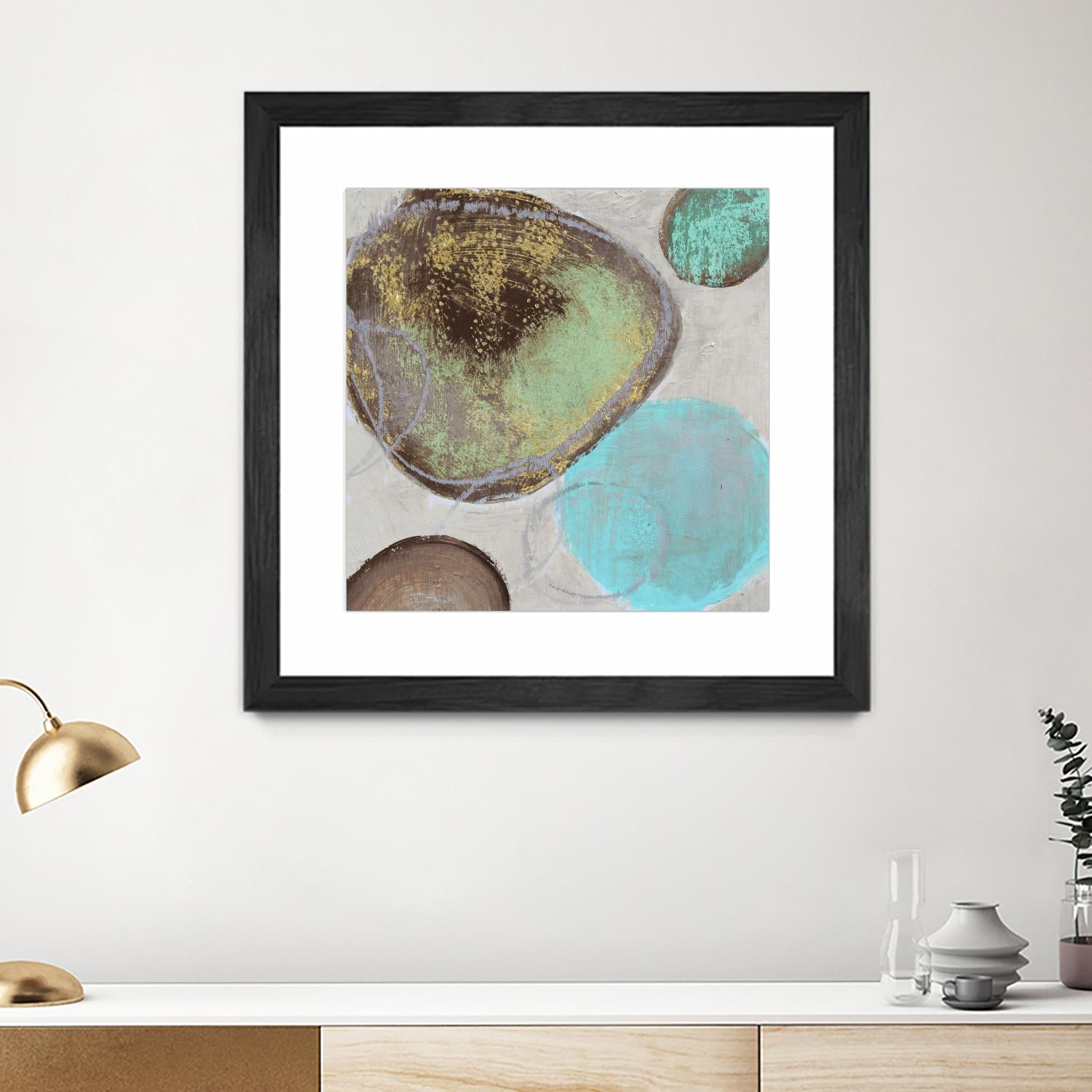 Moonlight II by Irena Orlov on GIANT ART - blue abstract