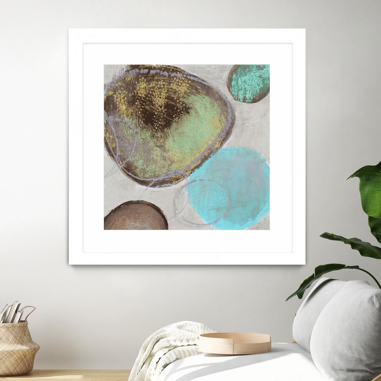 Moonlight II by Irena Orlov on GIANT ART - blue abstract