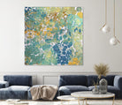 Textured by Irena Orlov on GIANT ART - yellow abstract