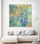 Textured by Irena Orlov on GIANT ART - yellow abstract
