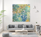 Textured by Irena Orlov on GIANT ART - yellow abstract