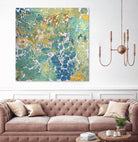 Textured by Irena Orlov on GIANT ART - yellow abstract