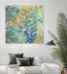 Textured by Irena Orlov on GIANT ART - yellow abstract