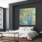 Textured by Irena Orlov on GIANT ART - yellow abstract