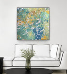 Textured by Irena Orlov on GIANT ART - yellow abstract