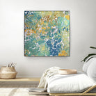 Textured by Irena Orlov on GIANT ART - yellow abstract