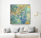 Textured by Irena Orlov on GIANT ART - yellow abstract