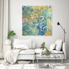 Textured by Irena Orlov on GIANT ART - yellow abstract