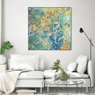 Textured by Irena Orlov on GIANT ART - yellow abstract